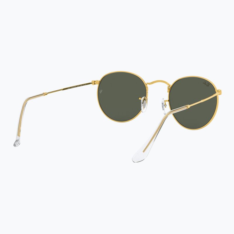 Sluneční brýle Ray-Ban Round Metal gold/green g-15 6