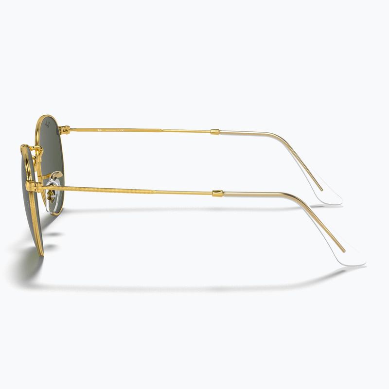 Sluneční brýle Ray-Ban Round Metal gold/green g-15 7