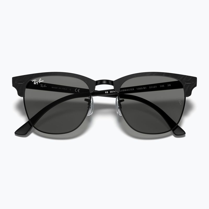 Sluneční brýle Ray-Ban Clubmaster Marble black/dark grey 3