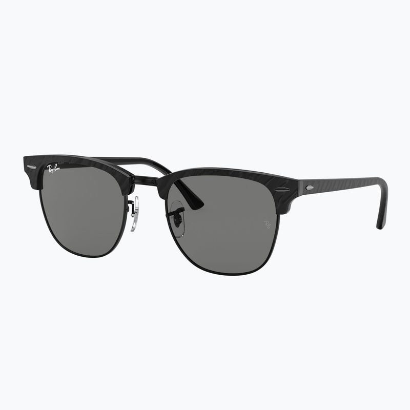 Sluneční brýle Ray-Ban Clubmaster Marble black/dark grey 4