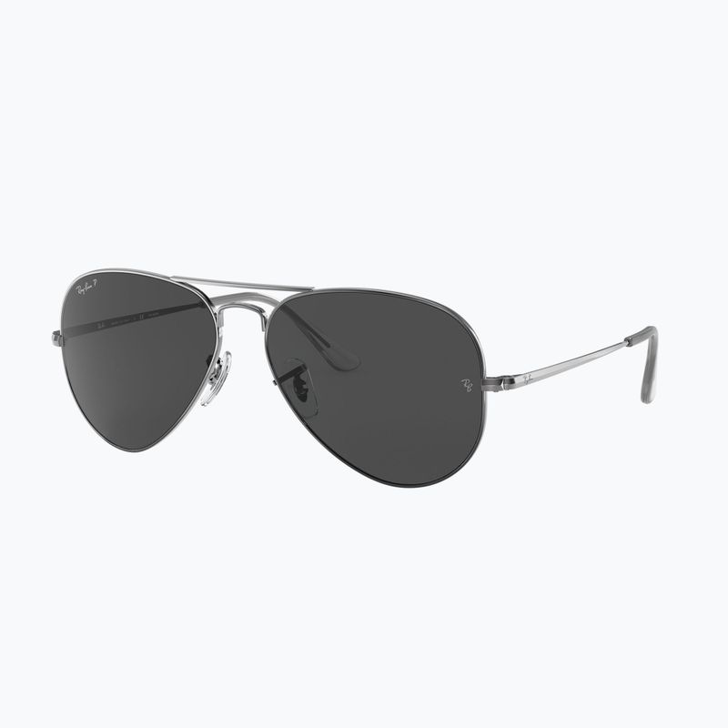 Sluneční brýle Ray-Ban Aviator Metal II bronze/black polarized 4
