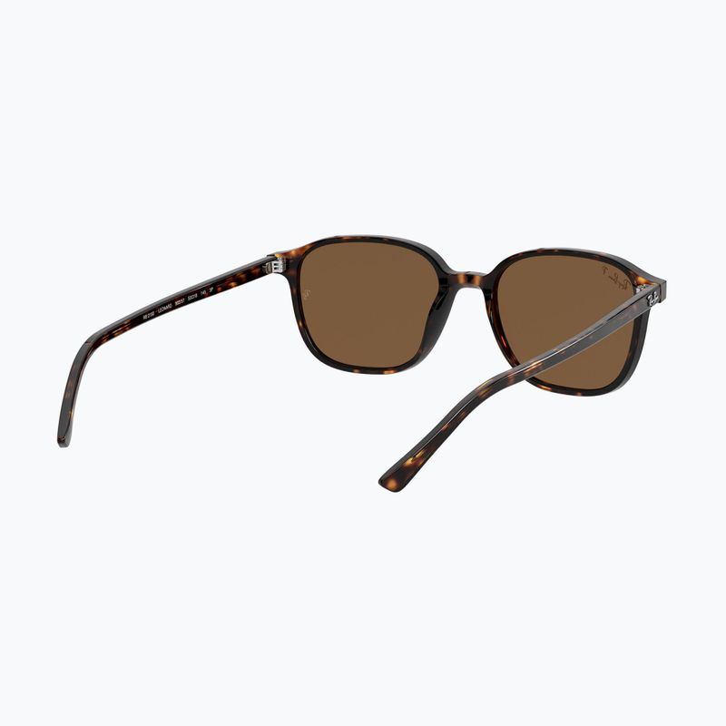 Sluneční brýle Ray-Ban Leonard tortoise/brown polarized 6
