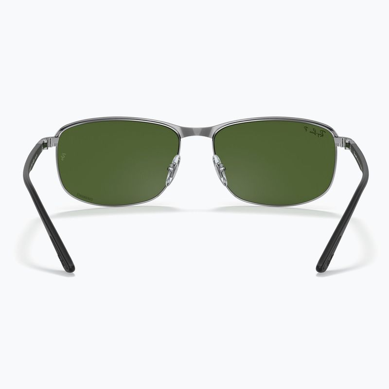 Sluneční brýle Ray-Ban Rb3671 Polarized+ Lenses black silver/dark green polarized+ 5