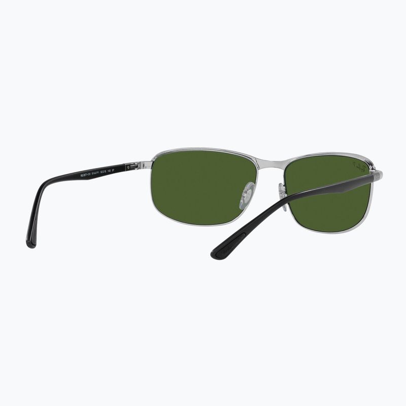 Sluneční brýle Ray-Ban Rb3671 Polarized+ Lenses black silver/dark green polarized+ 6
