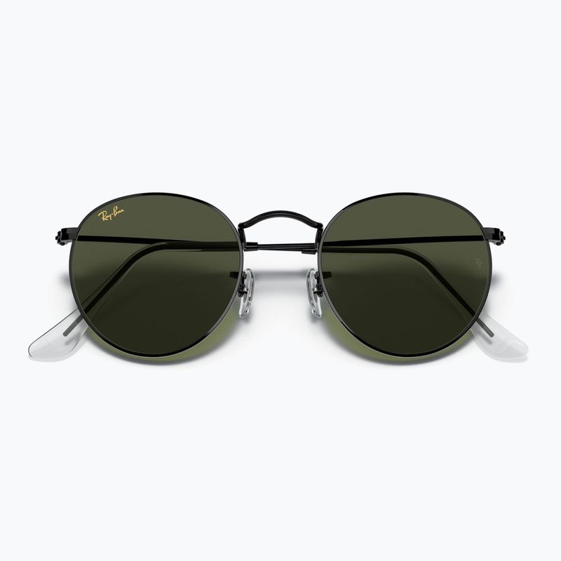 Sluneční brýle Ray-Ban Round Metal black/green g-15 3
