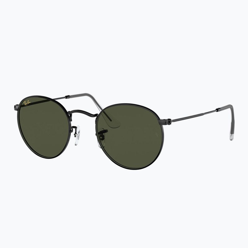 Sluneční brýle Ray-Ban Round Metal black/green g-15 4