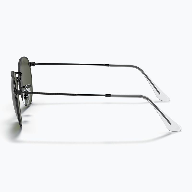 Sluneční brýle Ray-Ban Round Metal black/green g-15 7