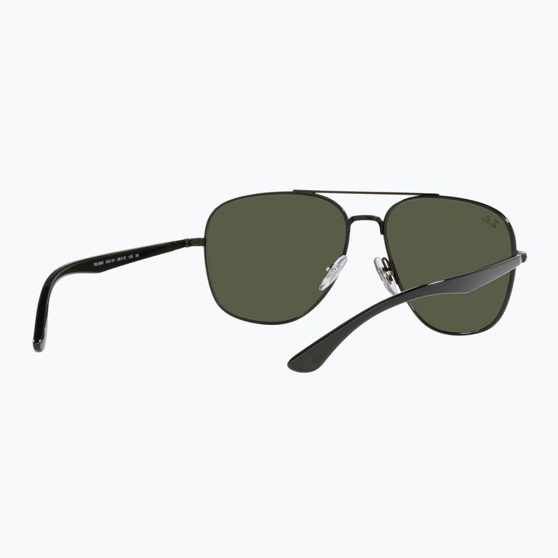 Sluneční brýle Ray-Ban RB3683 black/green g-15 6