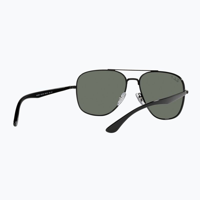 Sluneční brýle Ray-Ban RB3683 black/green g-15 polarized 6