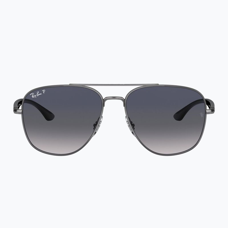 Sluneční brýle Ray-Ban RB3683 brass/blue grey polarized 2