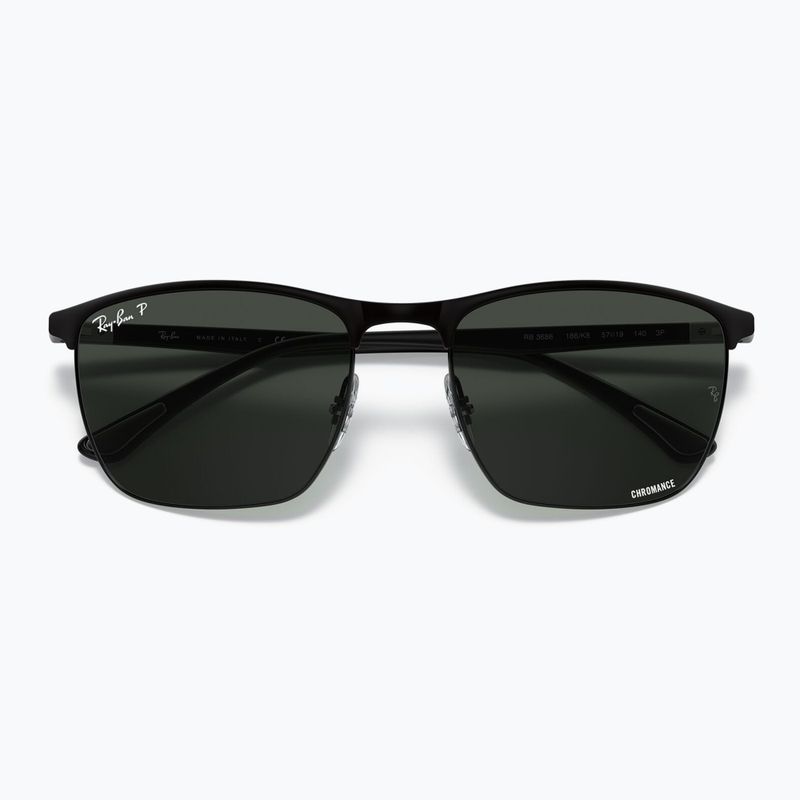 Sluneční brýle Ray-Ban RB3686 Polarized+ Lenses matte black/dark grey polarized+ 3