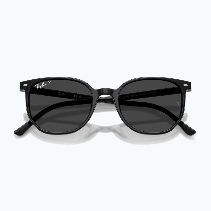 Sluneční brýle Ray-Ban Elliot black/black polarized 3