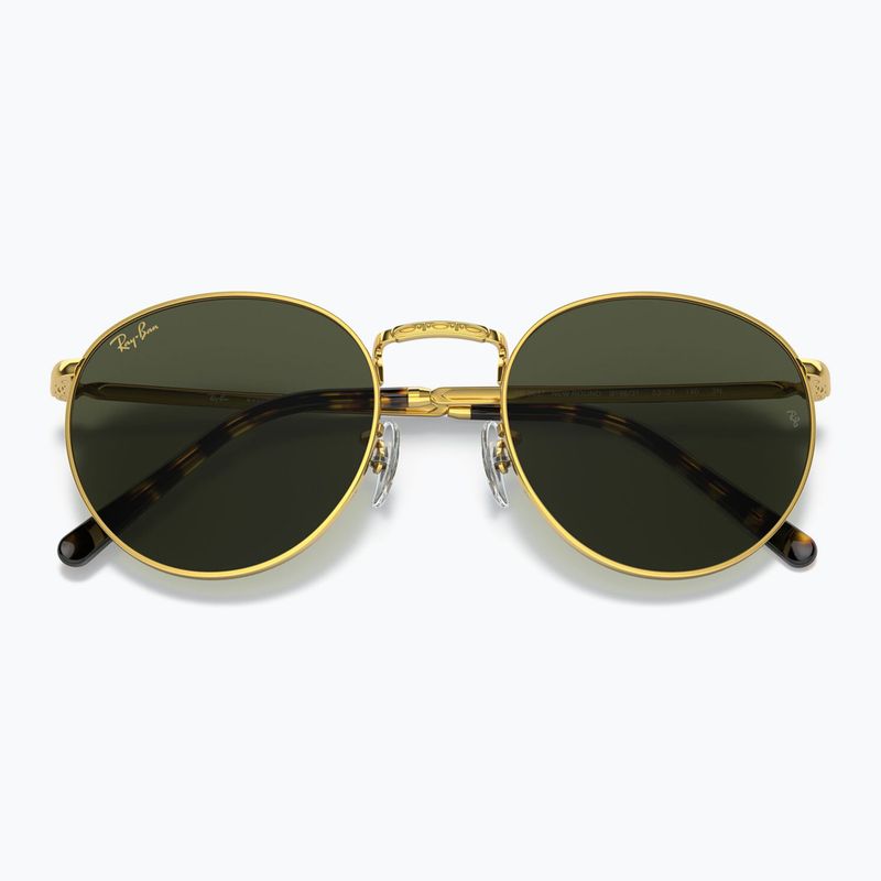 Sluneční brýle Ray-Ban New Round gold/green 3