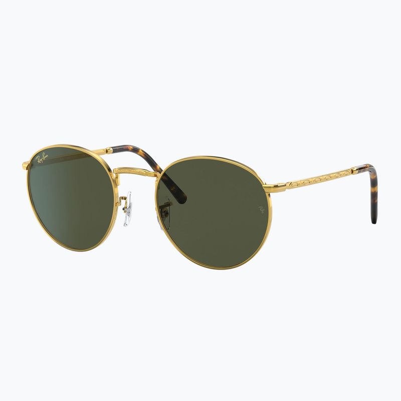 Sluneční brýle Ray-Ban New Round gold/green 4
