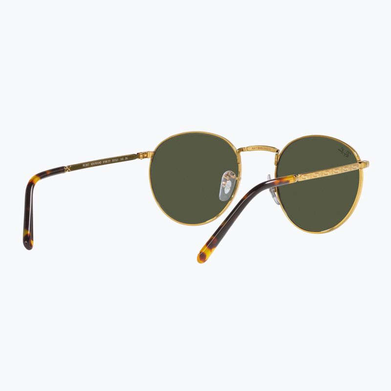 Sluneční brýle Ray-Ban New Round gold/green 6