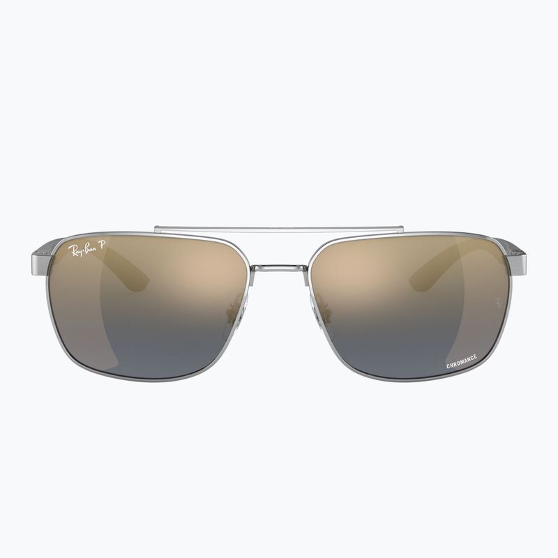 Sluneční brýle Ray-Ban RB3701 Polarized+ Lenses silver/blue gold polarized+ 2