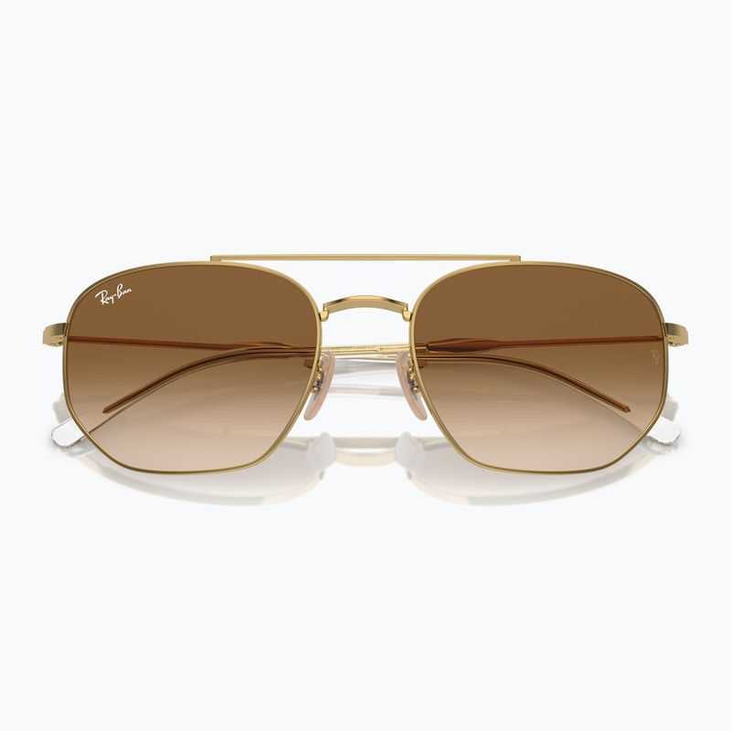 Sluneční brýle Ray-Ban RB3707 Polarized+ Lenses arista gold/brown 3