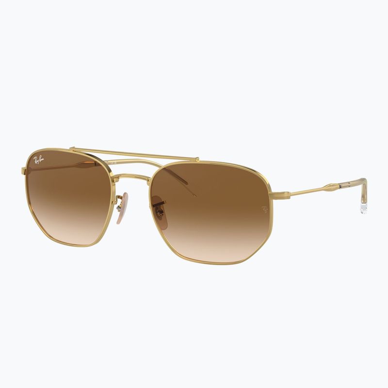 Sluneční brýle Ray-Ban RB3707 Polarized+ Lenses arista gold/brown 4