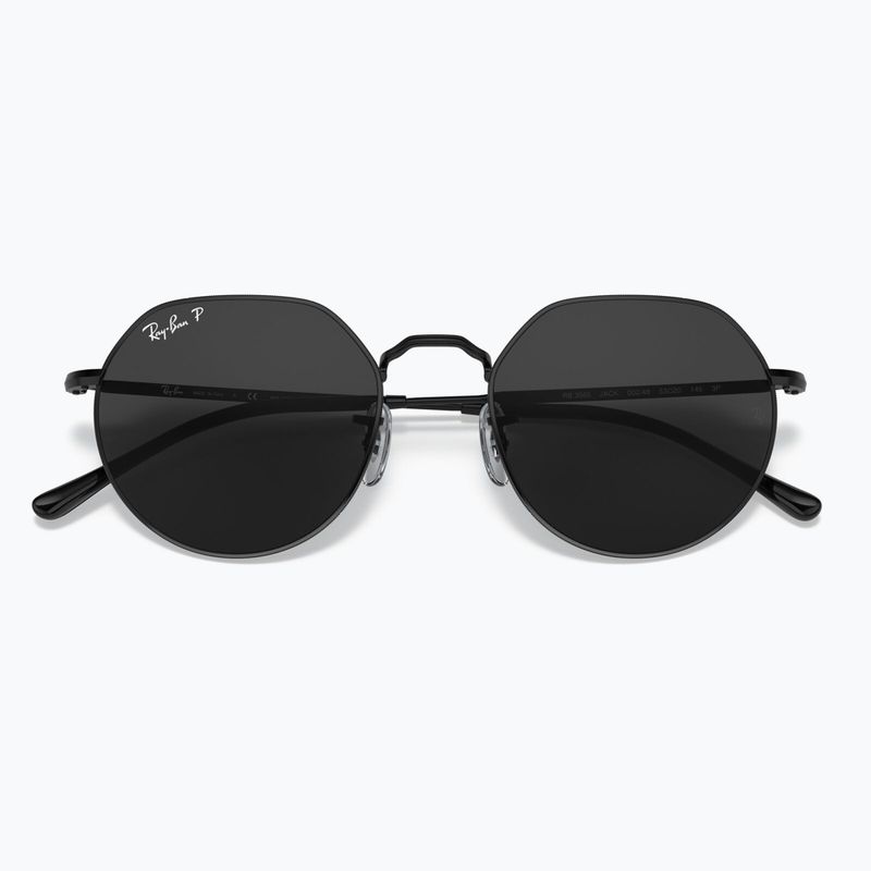 Sluneční brýle Ray-Ban Jack black/black polarized 3