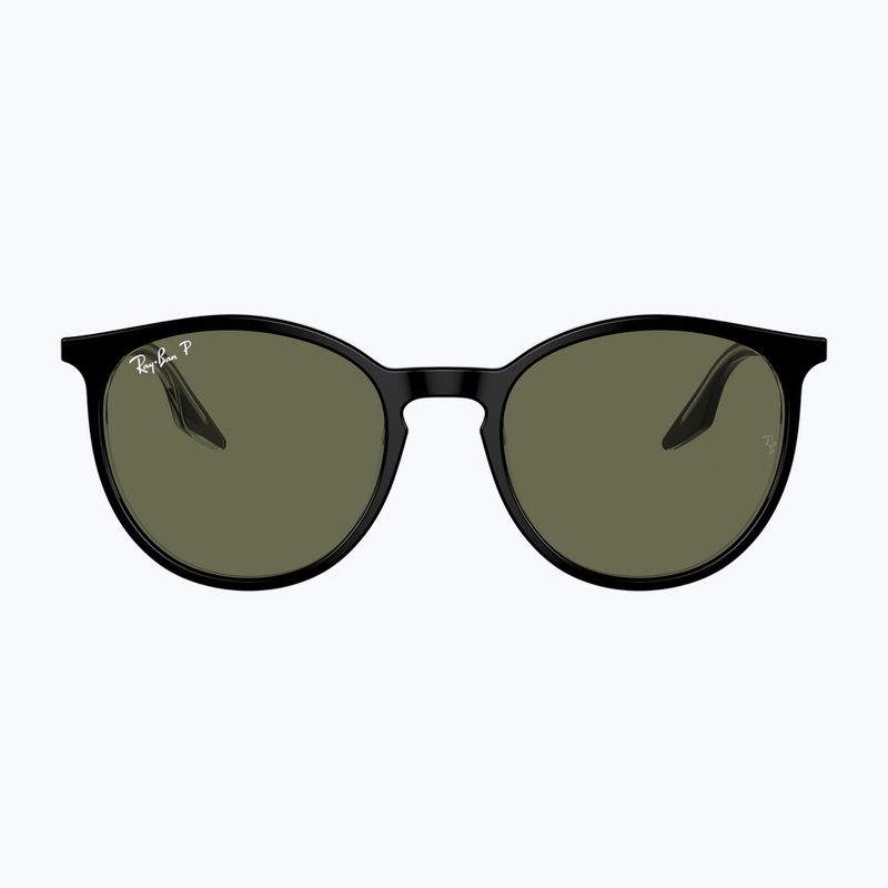 Sluneční brýle Ray-Ban RB2204 transparent black/green polarized 2