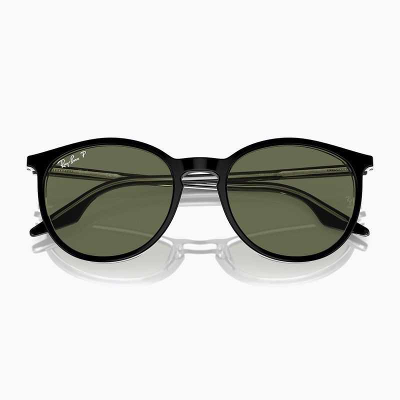 Sluneční brýle Ray-Ban RB2204 transparent black/green polarized 3