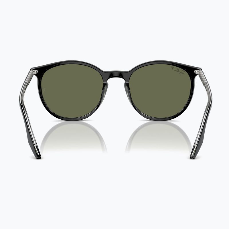 Sluneční brýle Ray-Ban RB2204 transparent black/green polarized 5