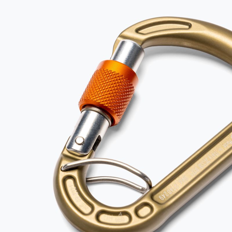 Karabina Climbing Technology Concept Hms Spring Bar Sg Hc L3380006 zlatá 2C3380LSYB 3