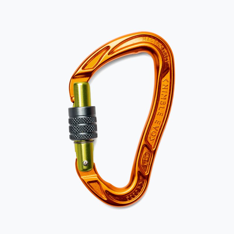 Karabina Climbing Technology Nimble Evo Sg oranžová 2C39400WBM 2