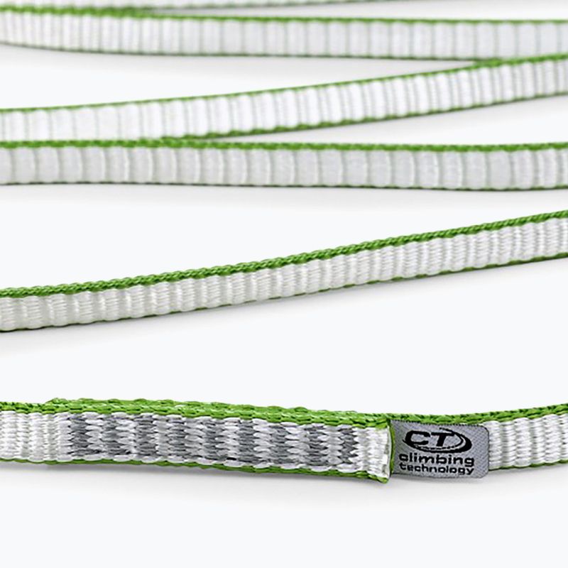 Lezecká smyčka Climbing Technology Looper DY white/green 2