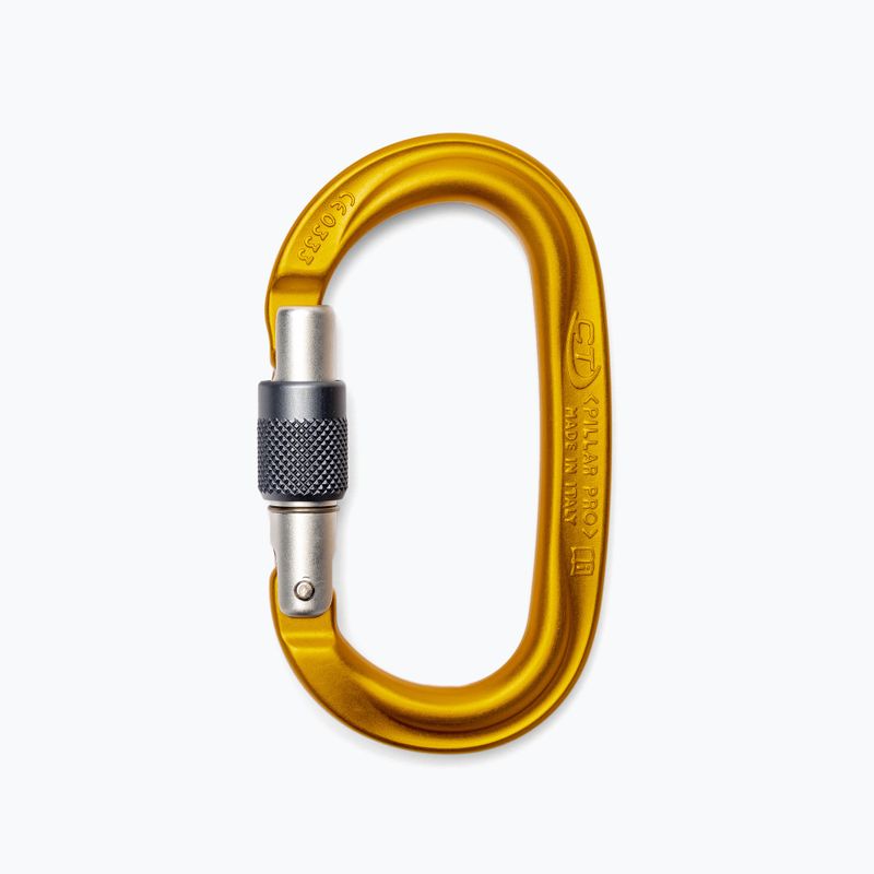 Karabina Climbing Technology Pillar Pro Sg žlutá 2C39600YDB 2