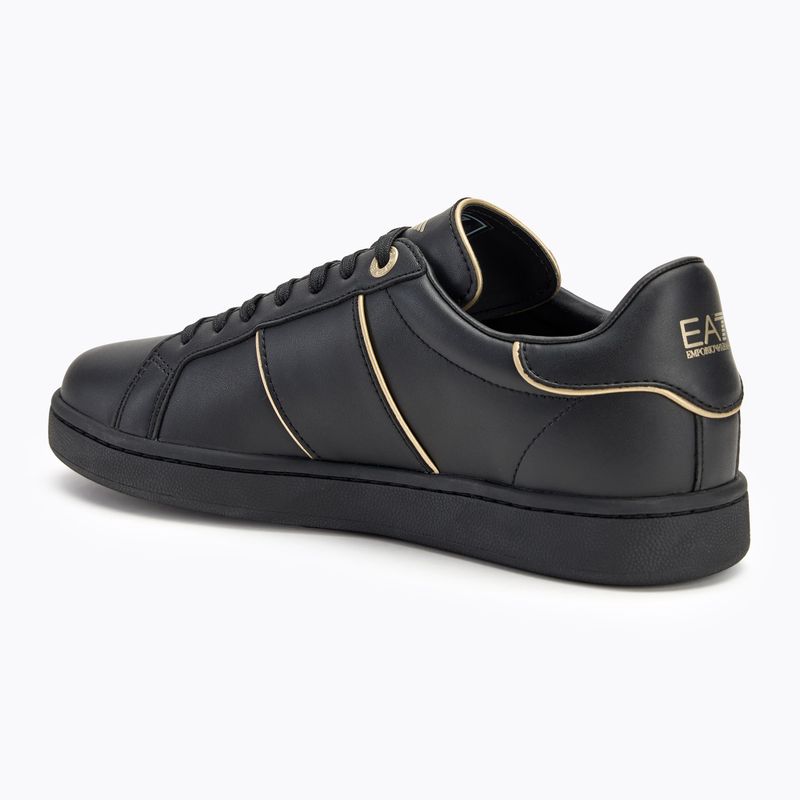 Boty EA7 Emporio Armani Classic Logo triple black/ gold boty 3