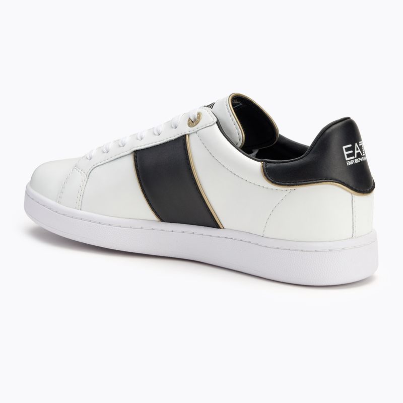 Boty EA7 Emporio Armani Classic Logo white/ black/ gold 3