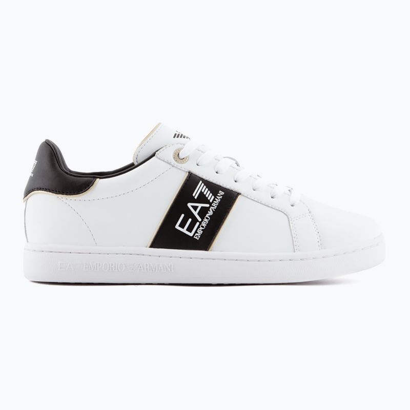 Boty EA7 Emporio Armani Classic Logo white/ black/ gold 9