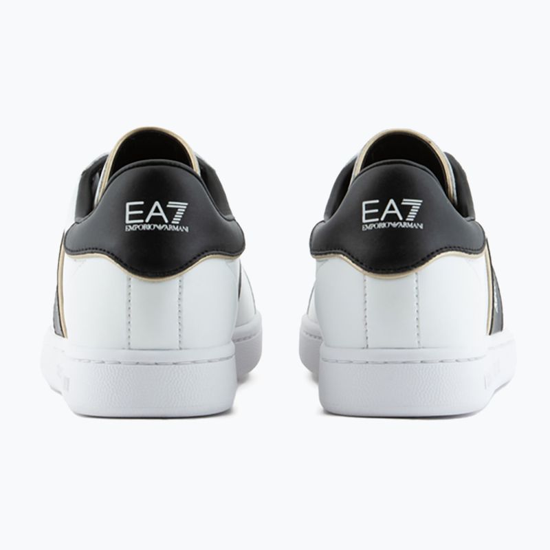 Boty EA7 Emporio Armani Classic Logo white/ black/ gold 10