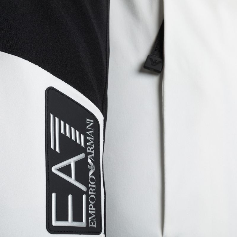 EA7 Emporio Armani pánská lyžařská bunda Giubbotto 6RPG07 bílá 4