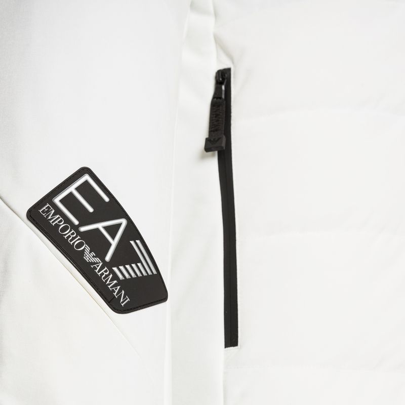 Pánská lyžařská bunda EA7 Emporio Armani Fiacca Piumino 6RPG10 bílá 5