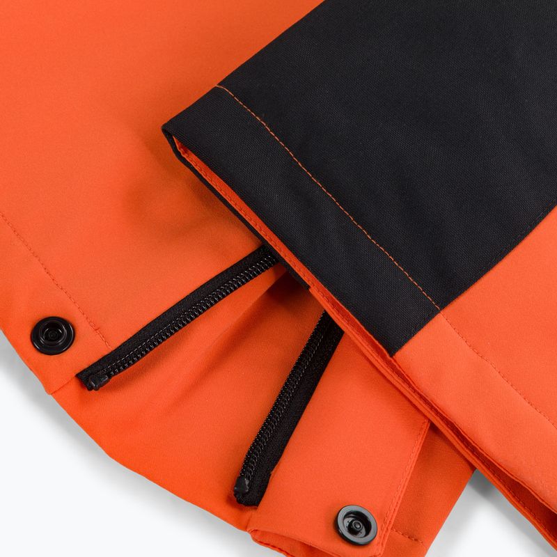 EA7 Emporio Armani pánské lyžařské kalhoty Pantaloni 6RPP27 fluo orange 6