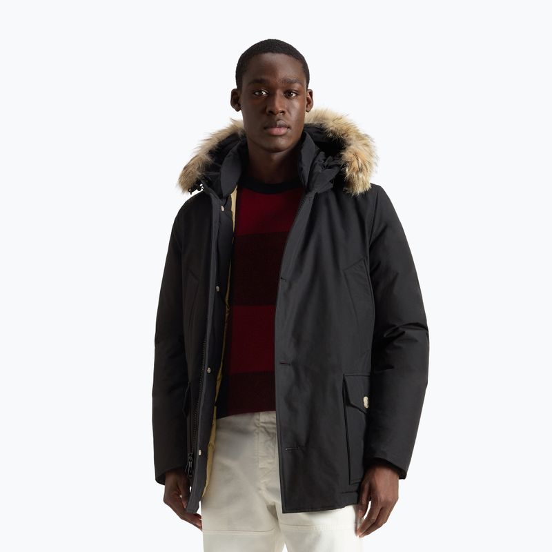 Pánská bunda Woolrich Arctic Detachable Fur Anorak black 5