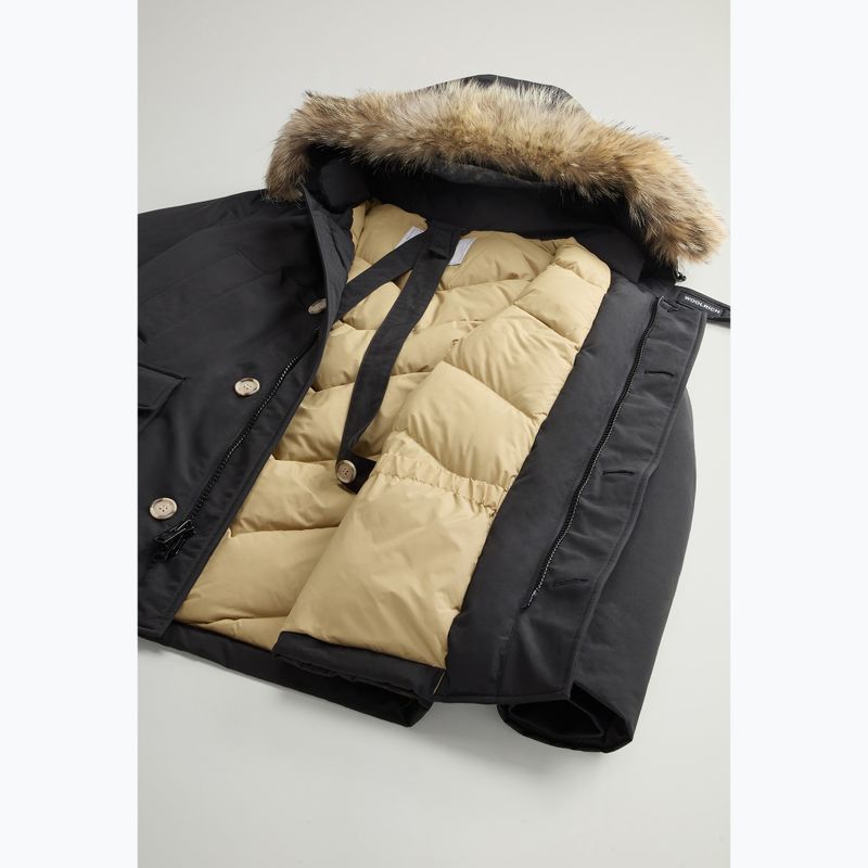 Pánská bunda Woolrich Arctic Detachable Fur Anorak black 7
