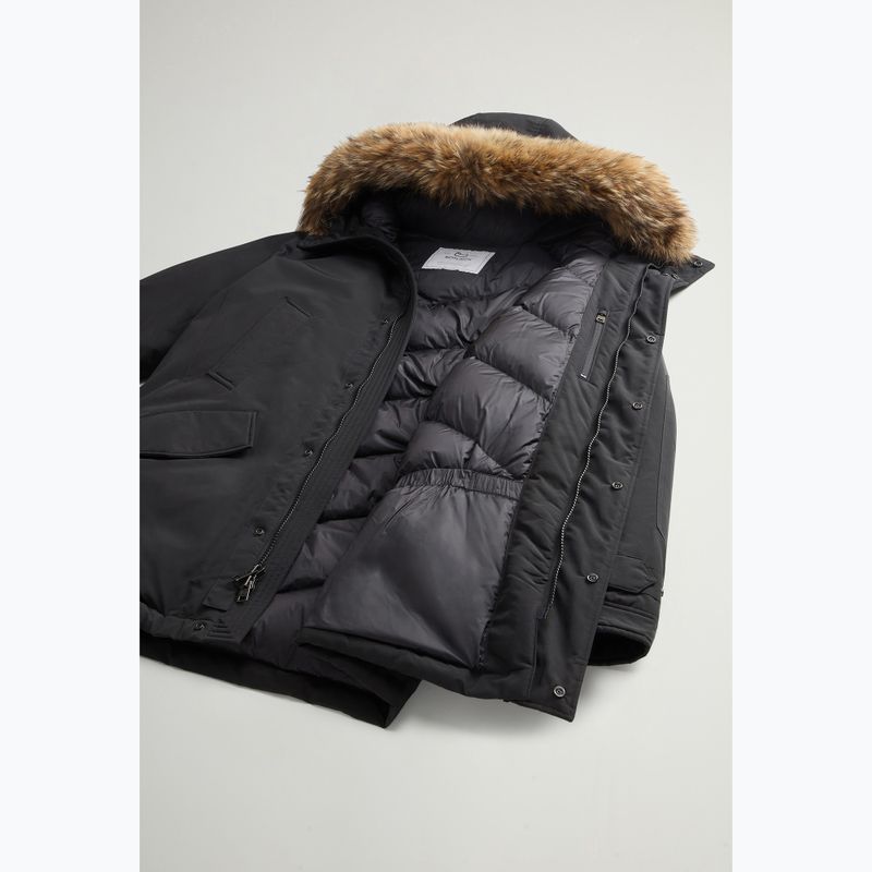 Pánská bunda Woolrich Polar High Collar Fur black 6