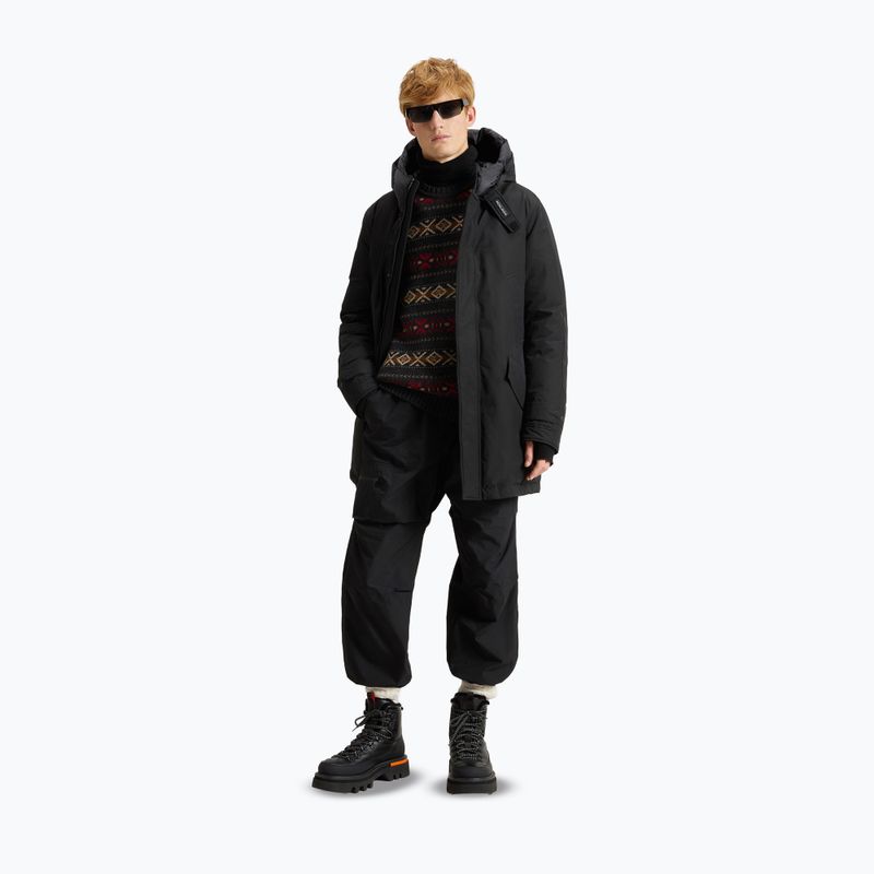 Pánská bunda Woolrich Polar High Collar black 2