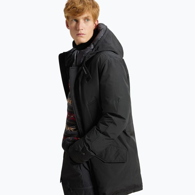 Pánská bunda Woolrich Polar High Collar black 5