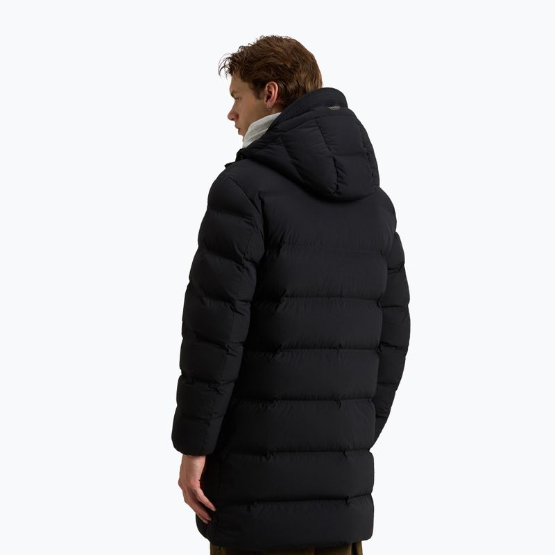 Pánská bunda Woolrich Matt Stretch Long Puffer black 3