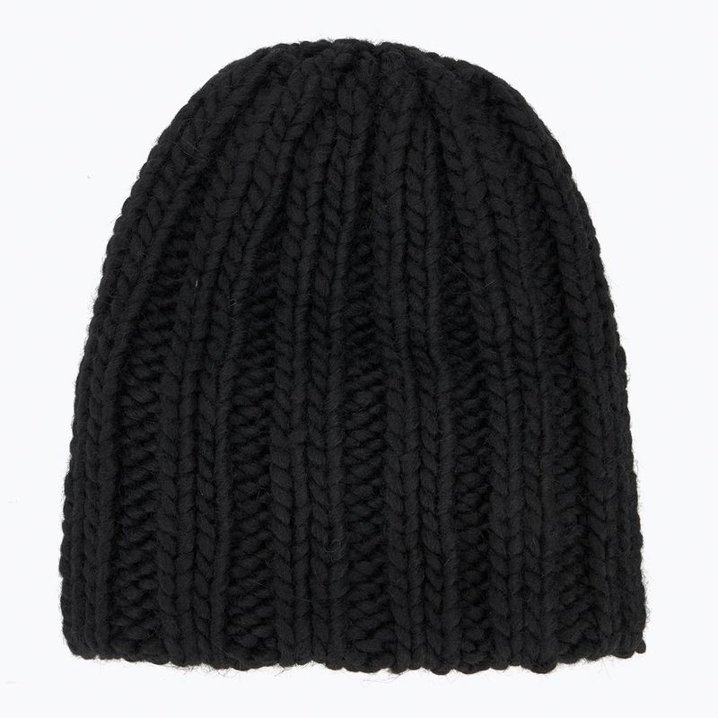 Dámská zimní čepice Woolrich Chunky Beanie black 4