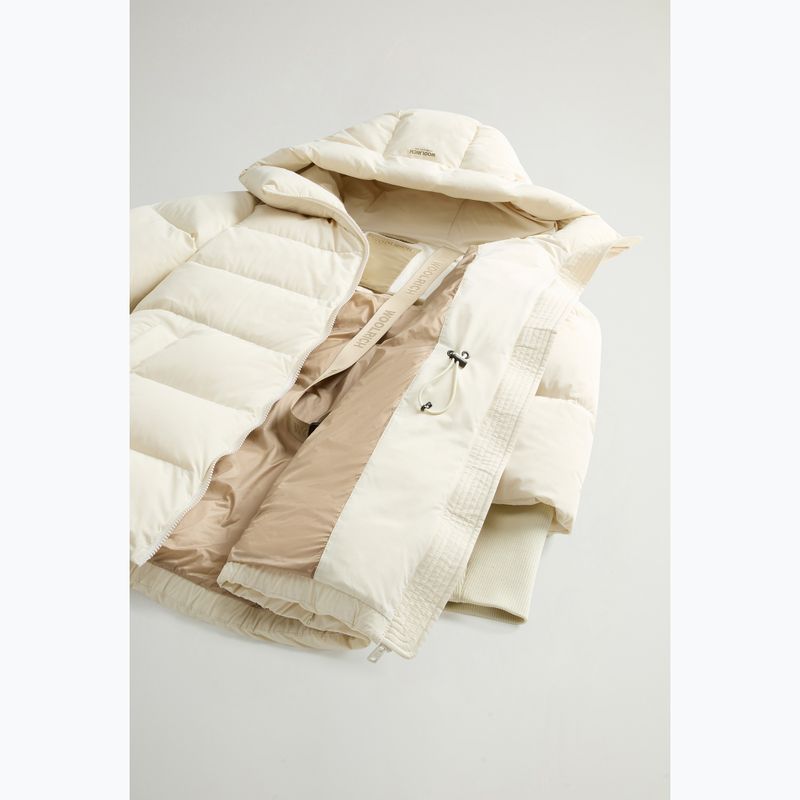 Dámská bunda Woolrich Cloud Madison Coat milky cream 7