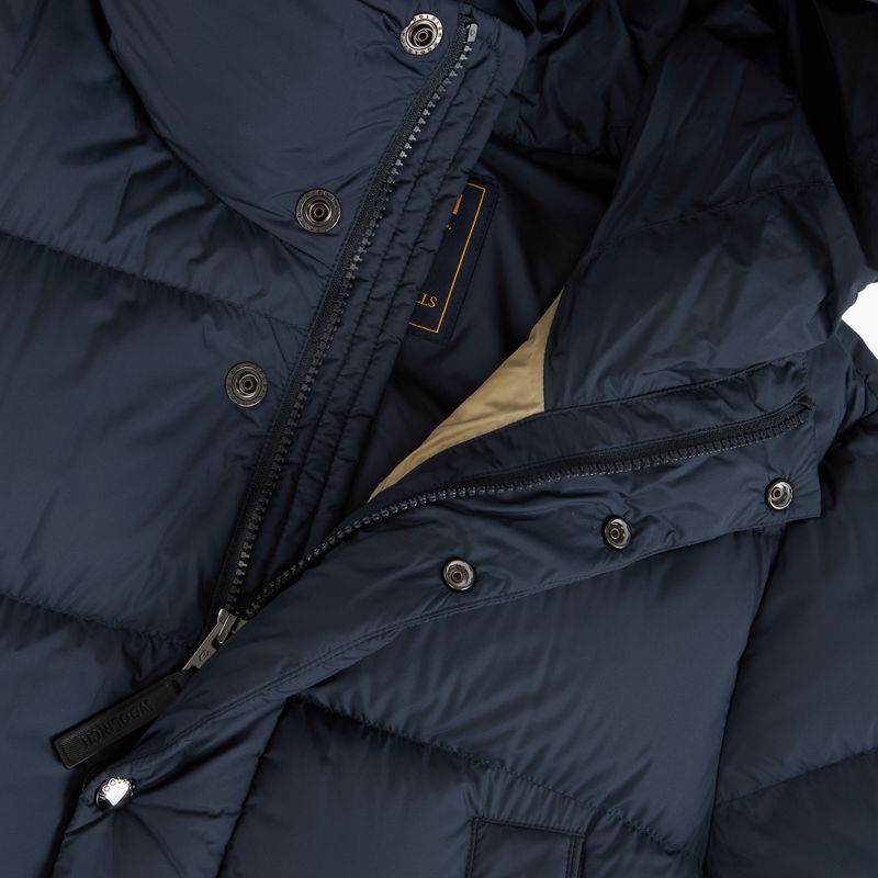 Pánská bunda Kurtka Woolrich Cloud Davis Parka melton blue 3