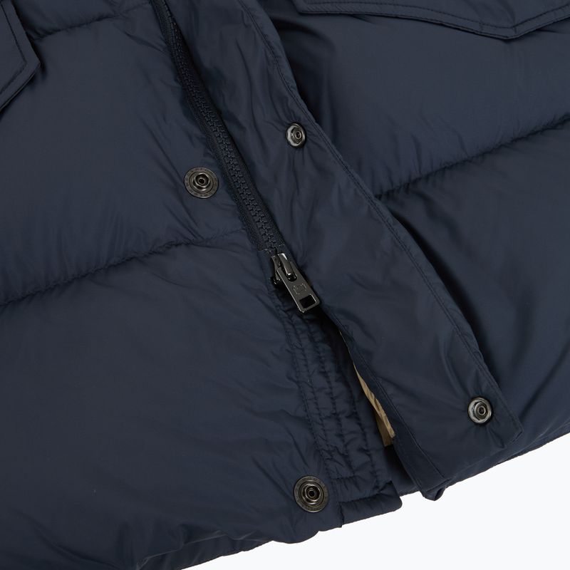 Pánská bunda Kurtka Woolrich Cloud Davis Parka melton blue 5