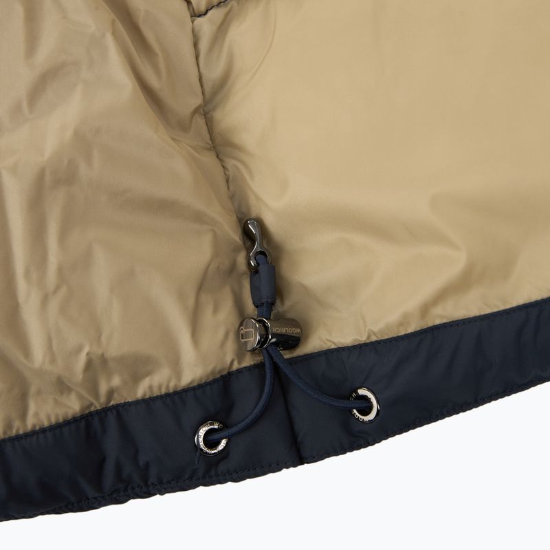 Pánská bunda Kurtka Woolrich Cloud Davis Parka melton blue 7