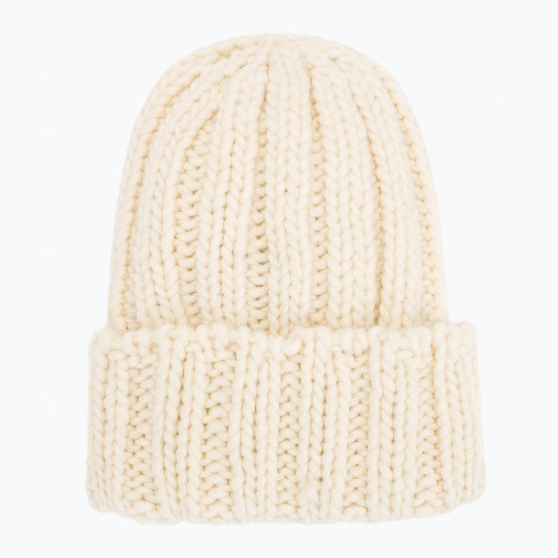 Dámská zimní čepice Woolrich Chunky Beanie 2026 milky cream 2