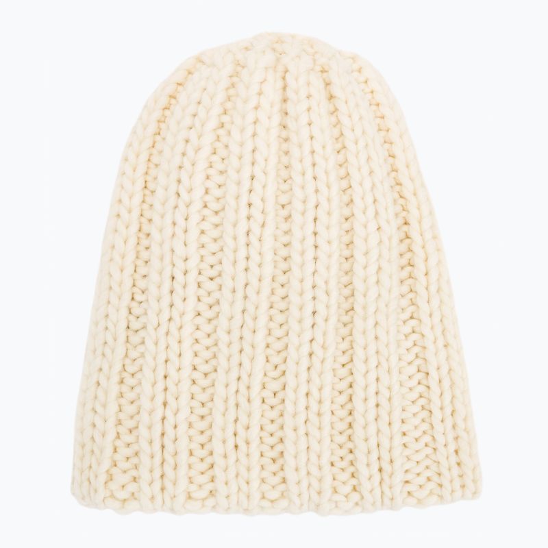 Dámská zimní čepice Woolrich Chunky Beanie 2026 milky cream 4
